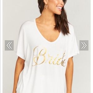 Show Me Your Mumu “Bride” tunic